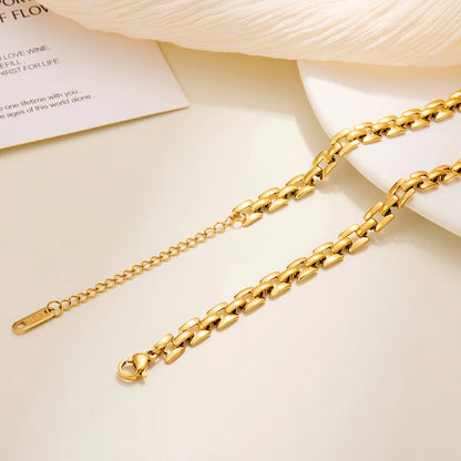 Lustrevia Stainless Steel Chain Bracelet Waterproof