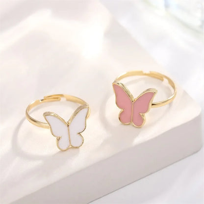 Lustrevia Gold Butterfly 5-Piece Jewelry Set