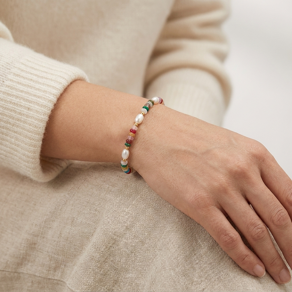 Lustrevia Beaded Bracelet