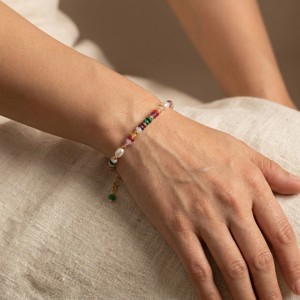 Lustrevia Beaded Bracelet