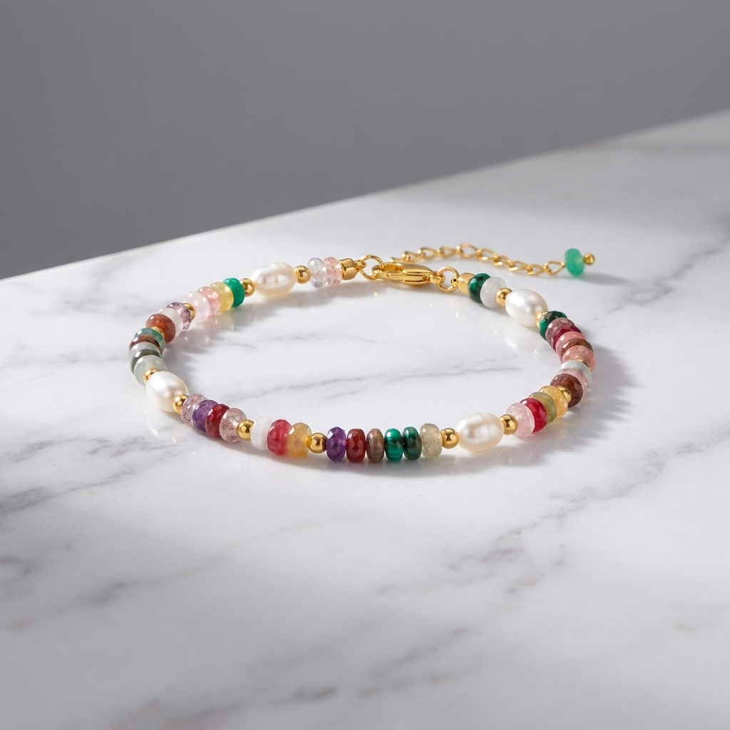 Lustrevia Beaded Bracelet